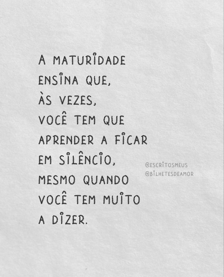 muito a dizer