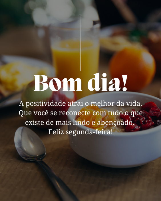 Feliz segunda-feira para WhatsApp