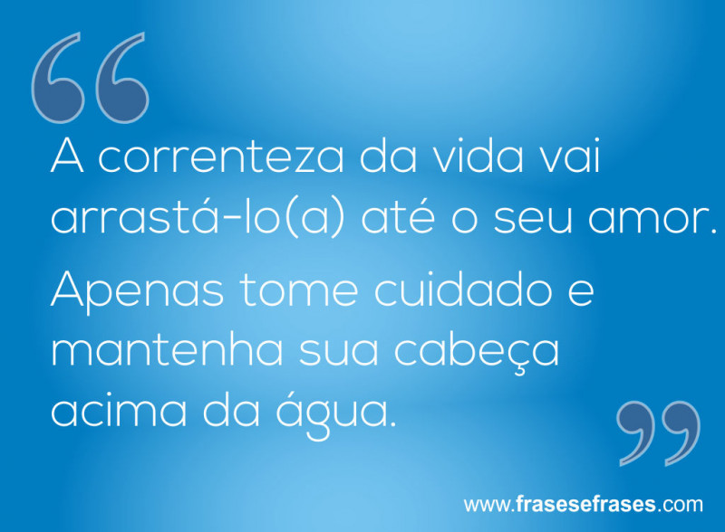 acima da água