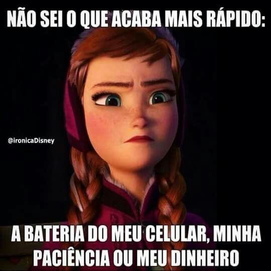 o que acaba mais rápido