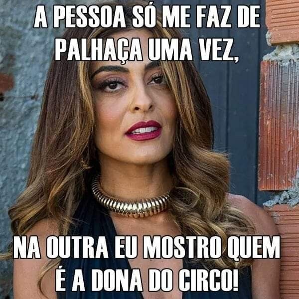 a dona do circo.