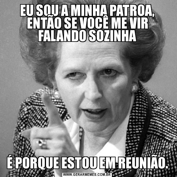 estou em reunião