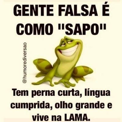 Em casos de falsidade é melhor viver distante