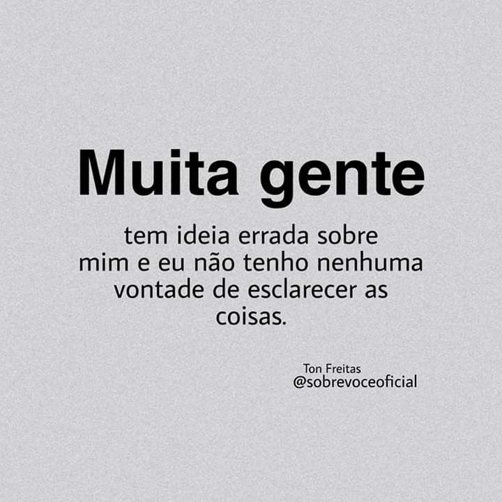 ideia errada