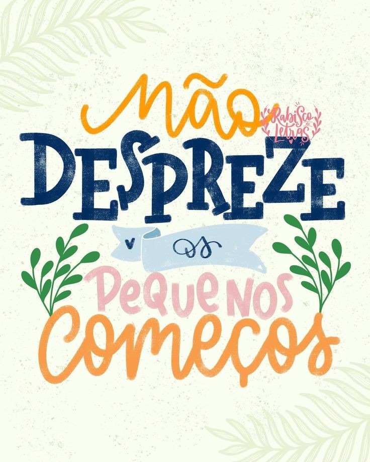 pequenos começos