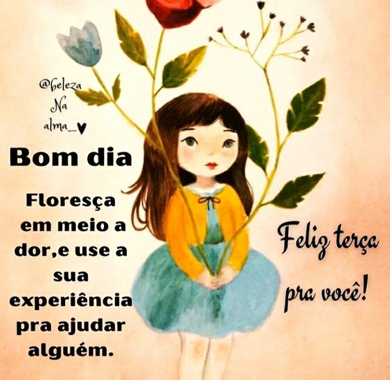 Bom dia terça-feira abençoada pra você