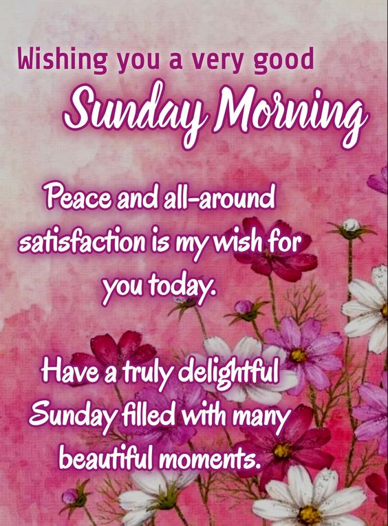 Happy Sunday Images with flowers and fantastic quotes