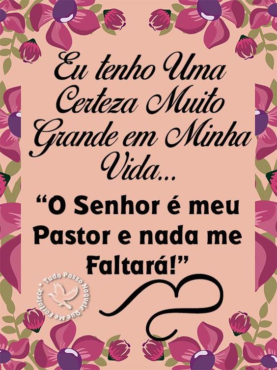 O bom pastor é quem nos apascenta!