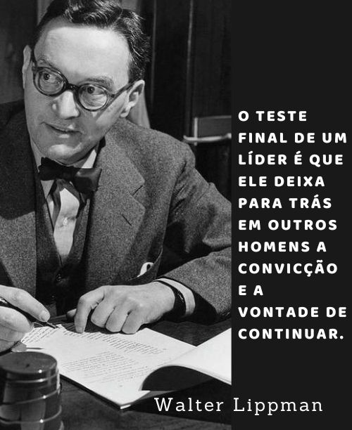 Motivação de Walter Lippman